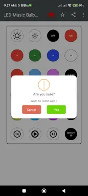 led music bulb remote control android App screenshot 0